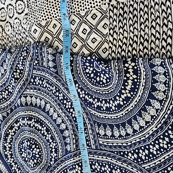 Christine Gerard Top Color navy and White Size Large - Picture 3 of 4